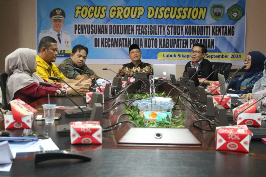 Duo Koto Berpotensi Jadi Sentra Kentang, Bupati Sabar Minta Instansi Terkait Serius Memberi Dukungan