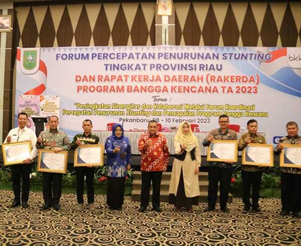 BKKBN Riau Gelar kegiatan Forum Percepatan Penurunan Stunting dan (RAKERDA) Program Bangga Kencana Tahun 2023