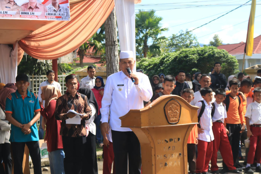 Pemerintah Kabupaten Pasaman Barat selenggarakan Lomba Drumband tingkat SD dan SMP