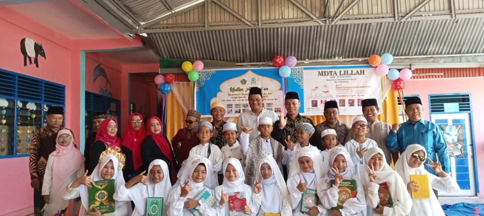 Chandra Sapta Hadiri Acara Khatam Qur'an MDTA Yayasan Lillah Pekanbaru