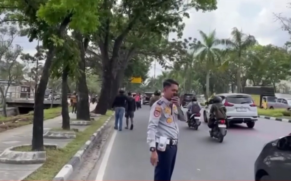 Tertibkan Lalu Lintas, Dishub Pekanbaru Amankan Sejumlah 