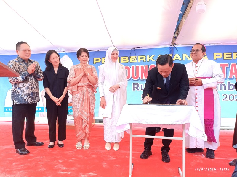 Wali Kota Pekanbaru Resmikan Gedung SLB Yayasan Santa Lusia di Rumbai