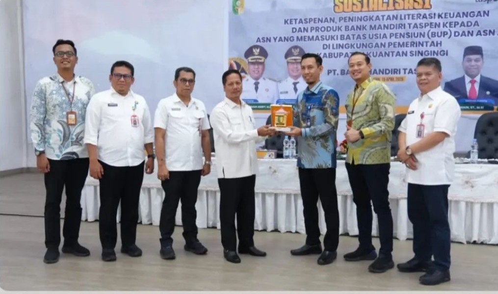 Wabup Kuansing Buka Sosialisasi Ketaspenan, Bekali ASN Hadapi Masa Pensiun