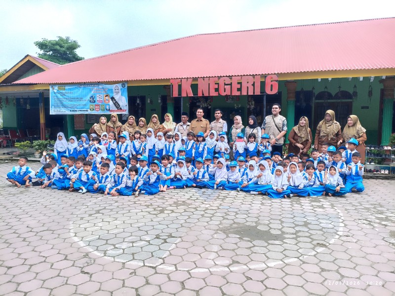 Wawako Pekanbaru Tinjau Penyaluran Perdana Makan Bergizi Gratis di TK Negeri 6