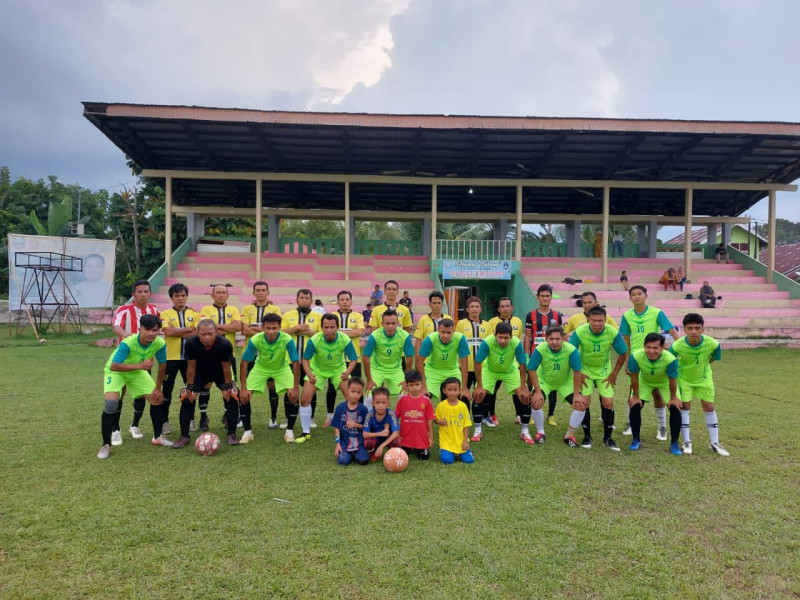 Lakukan Laga Persahabatan,Tim Tangbar FC Kalahkan Tim Tuan Rumah Panca Prima FC di Lapangan Stadion Mini Rusli Thoimi Pulau Payung