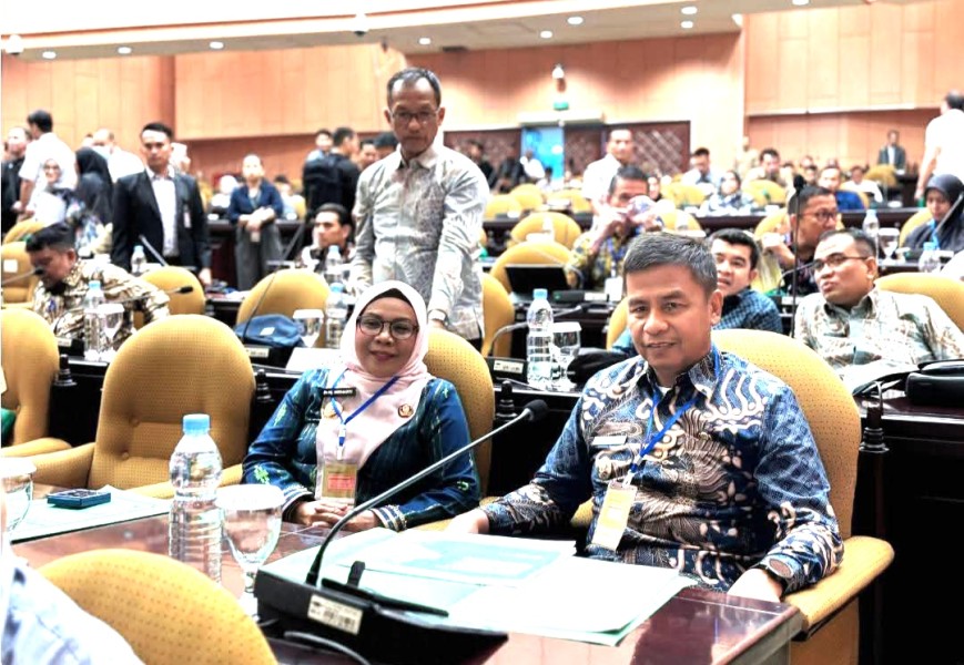 Bupati Kampar Hadiri Diseminasi BULD DPD RI di Kompleks Parlemen Senayan