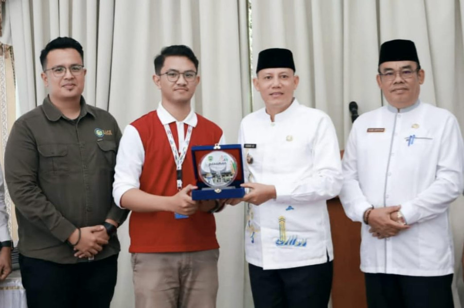 Identifikasi Potensi Geopark,Mahasiswa ITERA Lampung KKN Di Pasaman