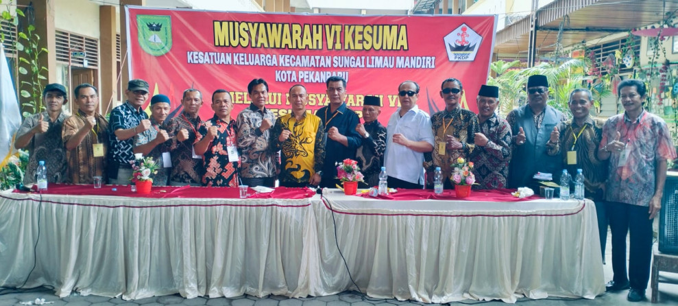 Syafry Syarif Terpilih sebagai Ketua Kesuma PKDP Kota Pekanbaru Periode 2024-2029