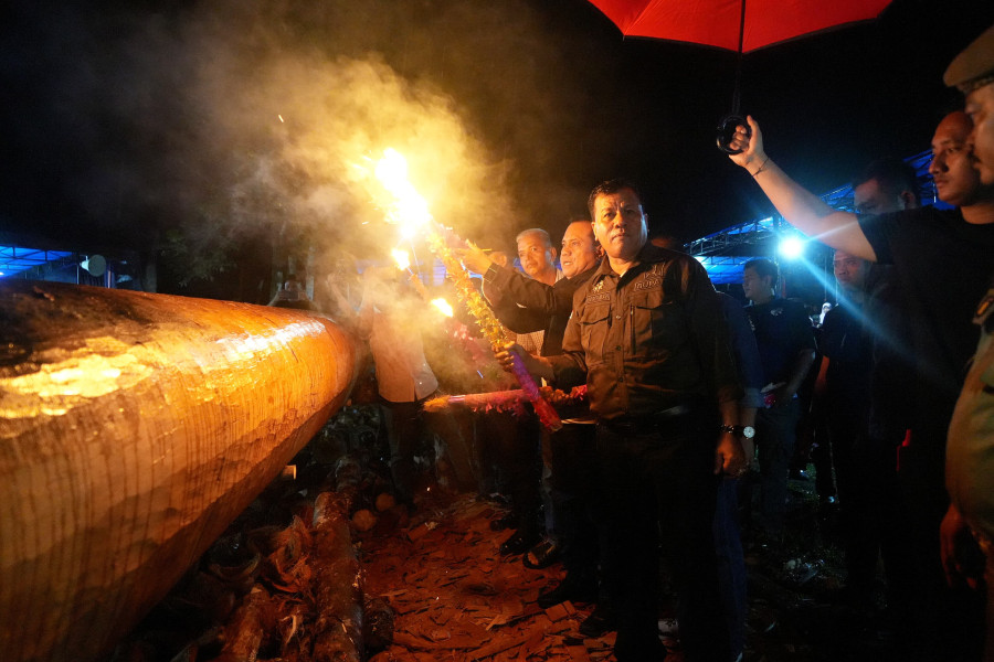 Bupati Di Do'akan Warga Pulau Rumput Sukses Pimpin Kuansing