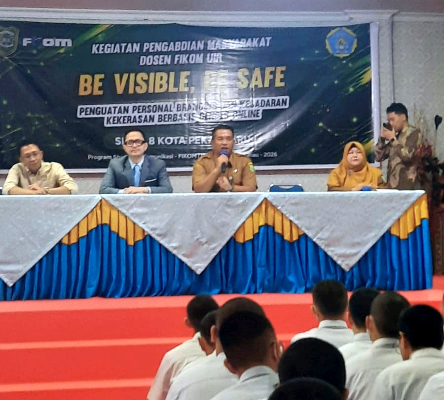 Rektor President University Sambangi SMAN 8 Pekanbaru, Beri Motivasi dan Buka Peluang Beasiswa