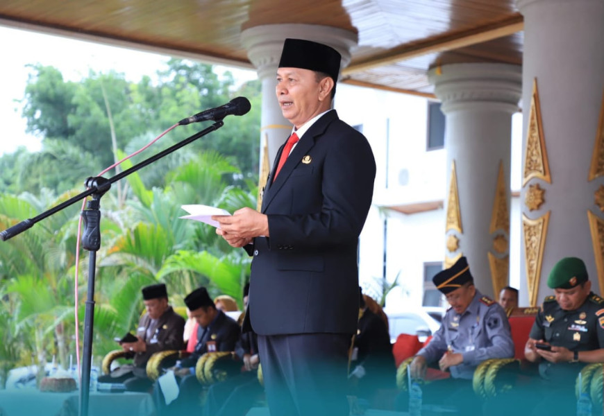 Peringati Hardiknas Wabup Rohul H Indra Gunawan : Mari Bergerak Bersama Lanjutkan Merdeka Belajar