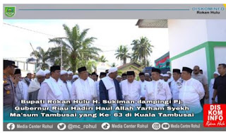 Didampingi Bupati Sukiman,PJ Gubernur Riau SF Hariyanto Tinjau RSUD Rohul