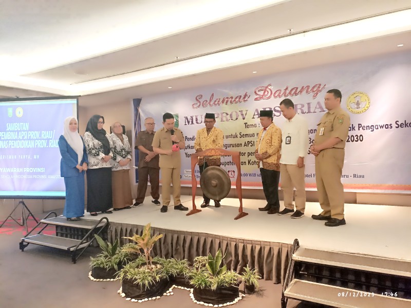 APSI Riau Gelar Musprov 2025, Rumuskan Arah Pengawasan Pendidikan Lima Tahun ke Depan