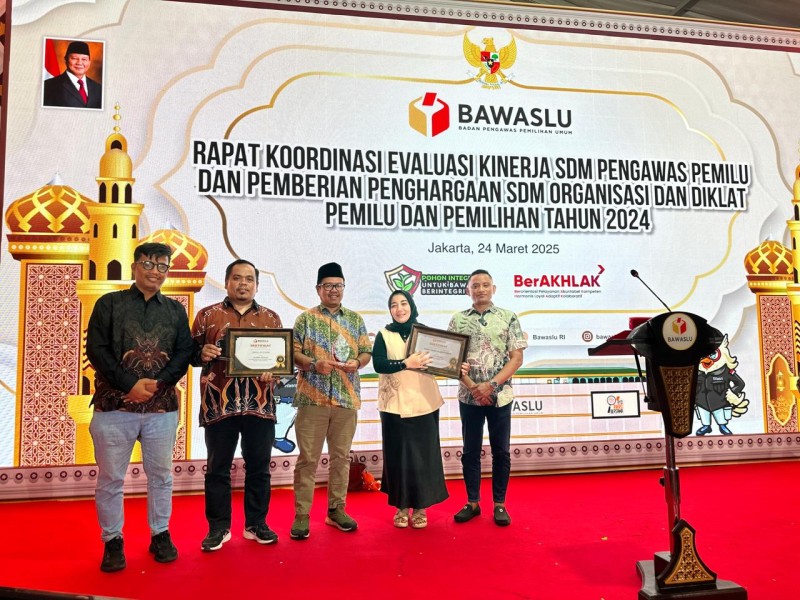 Bawaslu Dumai Juara 2, Dalam Kategori Pengelolaan Keuangan Terbaik Se-Indonesia