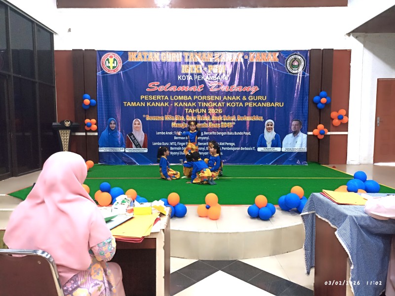 Porseni IGTKI-PGRI Pekanbaru 2026, Ajang Tumbuhkan Kreativitas Anak dan Tingkatkan Kompetensi Guru