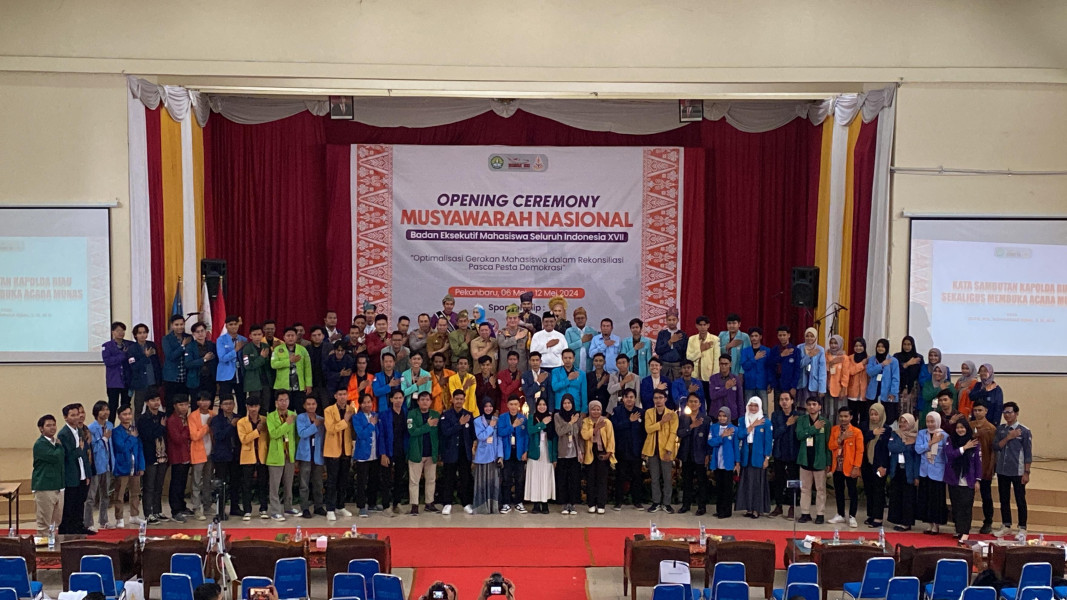 BEM SI Gelar Munas ke-17 di Pekanbaru,  M Ravi : Kami Kolaborasi Oleh Polda Riau, Pemkot dan Pemprov Riau