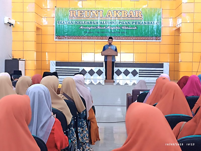 Wakil Wali Kota Pekanbaru Hadiri Reuni Akbar Alumni PGAN, Tegaskan Komitmen Majukan Pendidikan dan Budaya