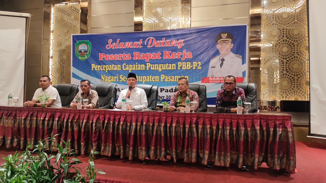 Bupati Pasaman Sabar AS Sebut Nagari Merupakan Ujung Tombak Pelayanan Pemerintah