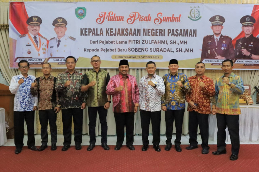 Bupati Benny Utama Ucapkan Terimakasih kepada Fitri Zulfahmi