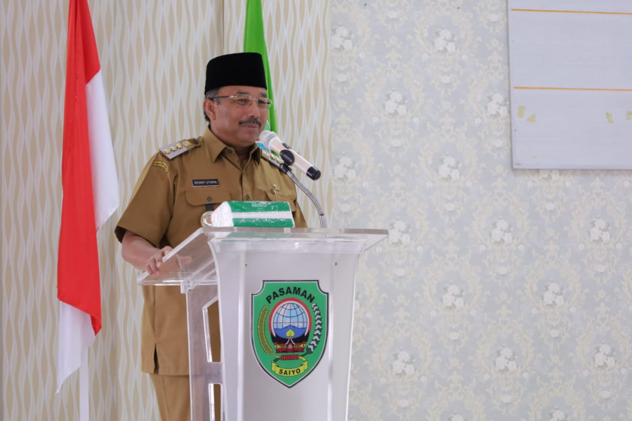 Bupati Benny Utama Terima Aspirasi Para Penyuluh Pertanian