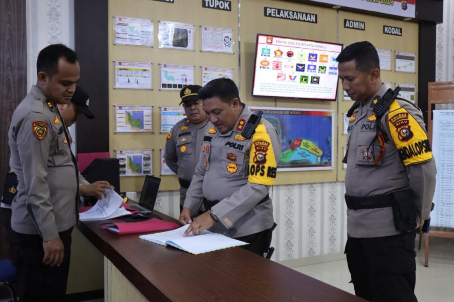 Ini Pesan dan Arahan Kapolres Meranti kepada Personel