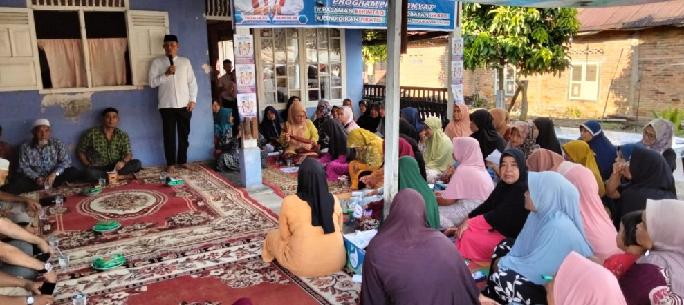 Dukungan Tiada Henti, Tokoh Masyarakat Nagari Languang Doakan Sabar AS Jadi Bupati Pasaman Periode 2025 – 2030
