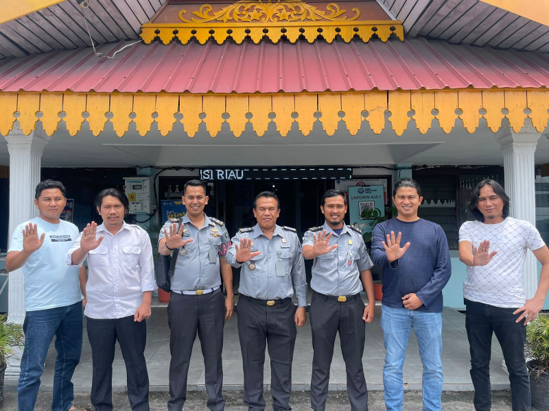 Lapas Narkotika Kelas II B Rumabi Lakukan Koordinasi dan Silaturahmi ke BNN Riau