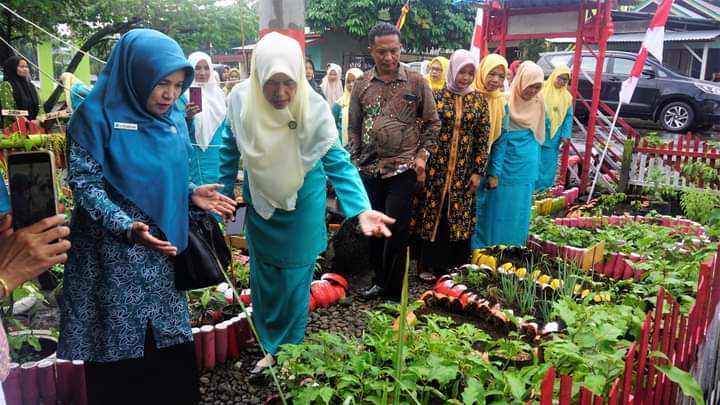 Tinjau 4 Dasawisma di Nagari Lingkuang Aua Barat Kecamatan Pasaman