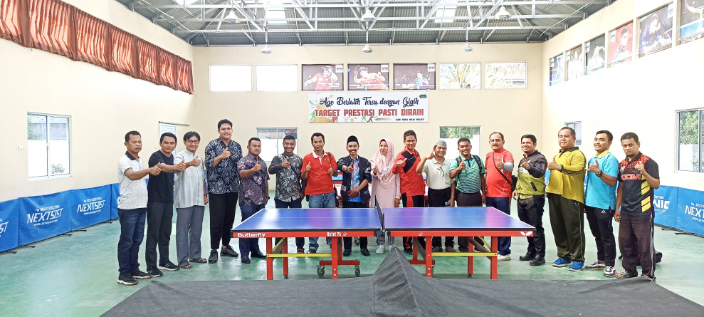 Turnamen Tenis Meja Yang Ditaja FJP Antar SMP se_Kota Pekanbaru  Berlangsung Tanggal 27 agustus