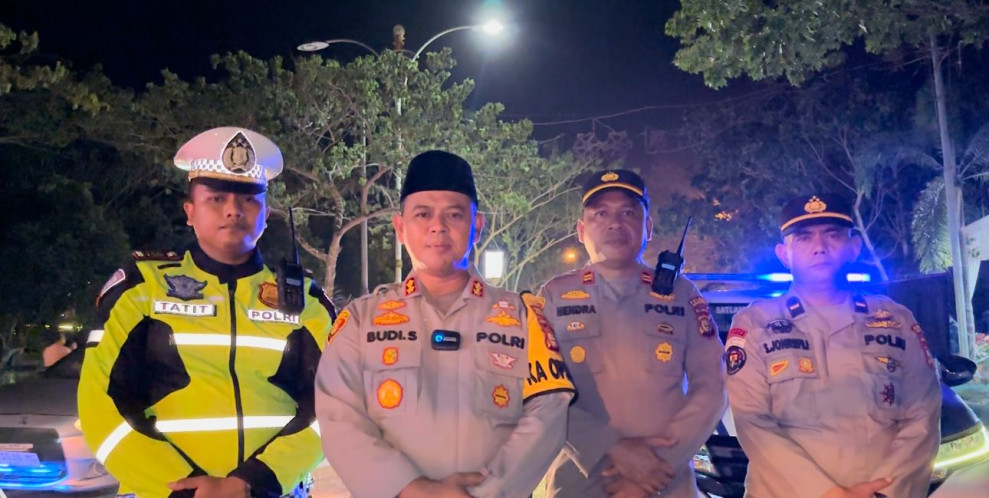 Kapolres Rokan HuluTurunkan Personil Polisi untuk Kelancaran Pawai Hari Raya Idul Adha 1445H