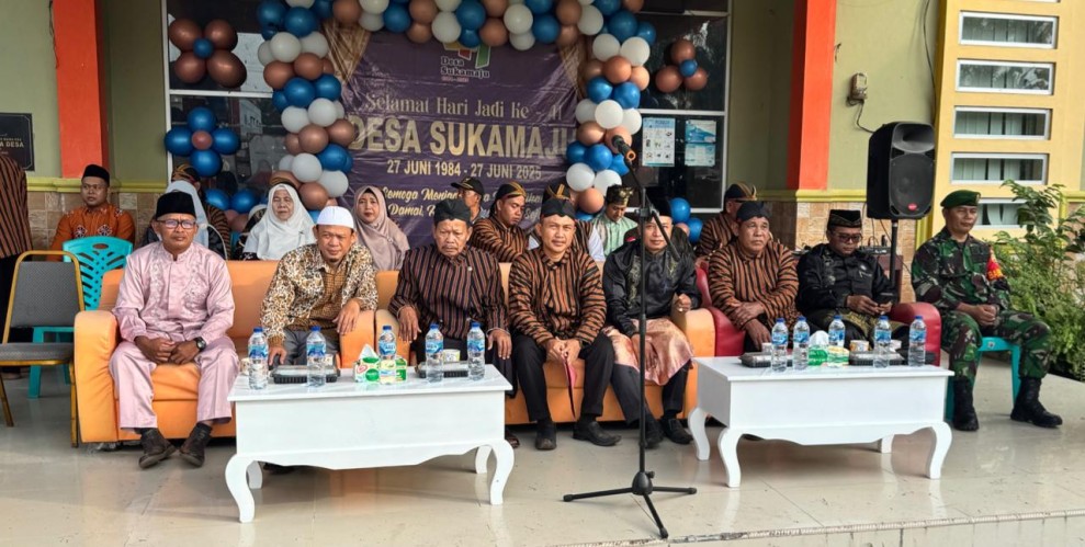 Meriahkan HUT ke-41,Desa Sukamaju Gelar Sejumlah Kegiatan dan Hadirkan Ustadzah Ning Umi Laila
