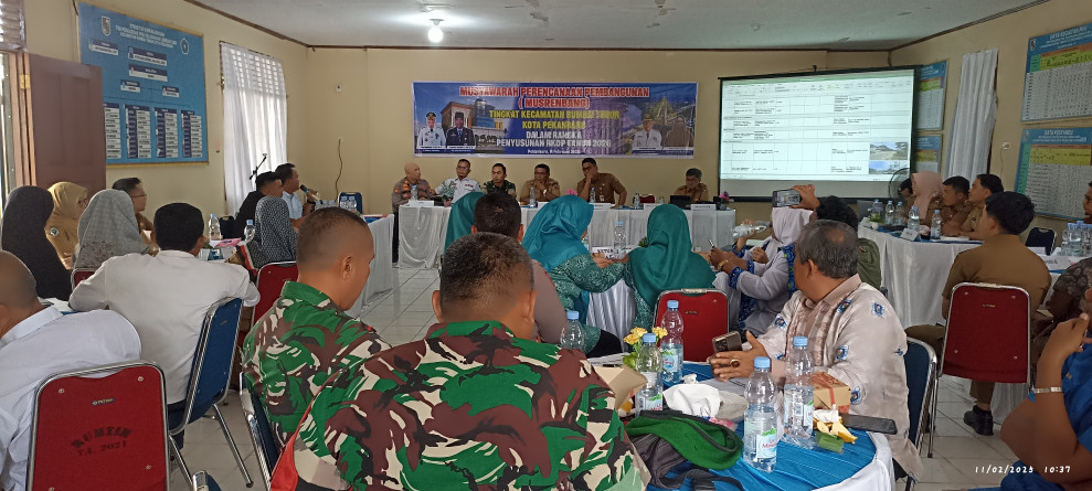 Musrenbang Tingkat Kecamatan Rumbai Timur,Selain Insfratruktur Masyarakat Usulkan Pembangunan Kantor Camat Rumbai Timur Dan 2 Kantor Kelurahan