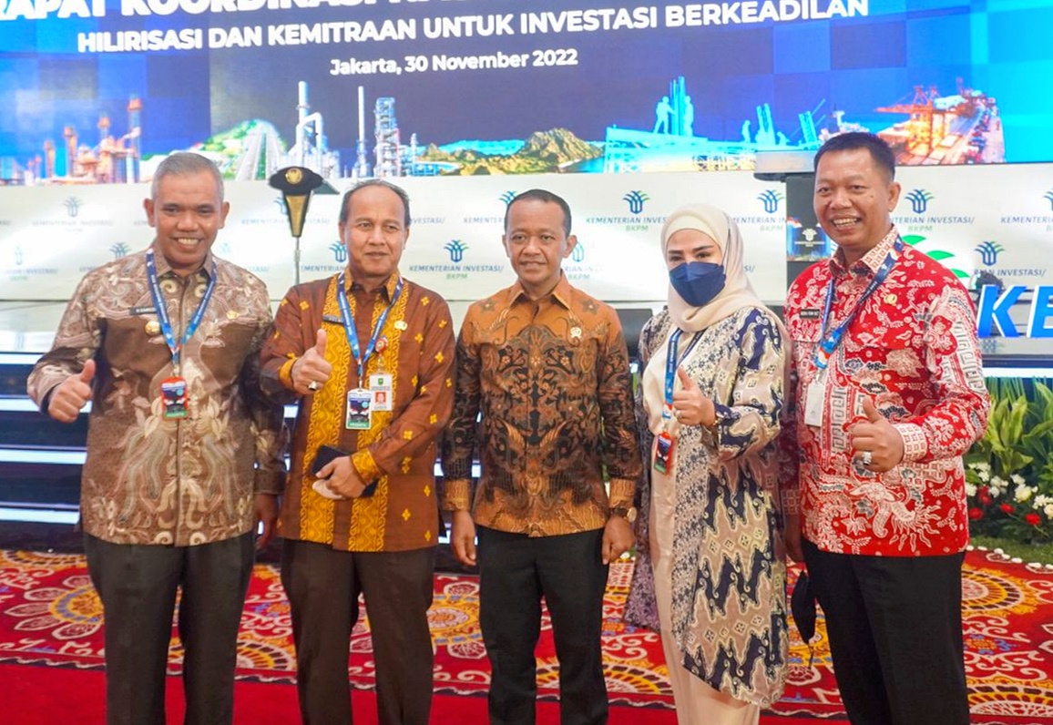 Hadiri Langsung Rakornas Investasi Bersama Presiden Joko Widodo