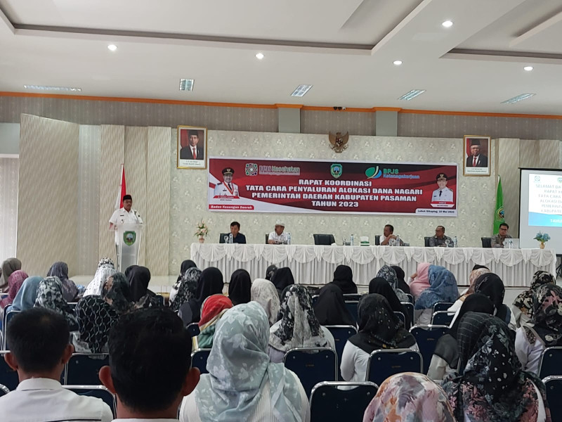 Minta Jajarannya di Kecamatan Rutin Gelar Rapat Bulanan