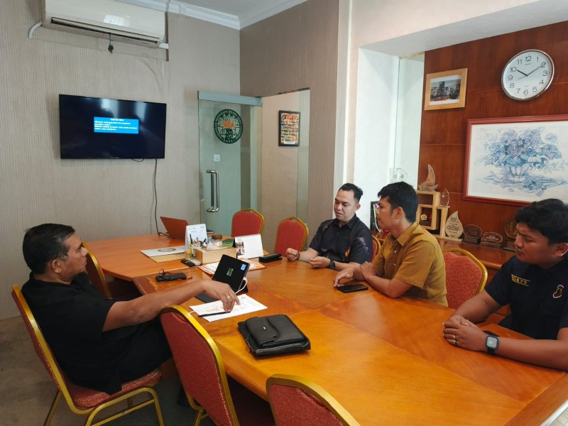 Kunjungan Silaturahmi Intelkam Polda Riau Subdit Ekonomi GAPKI Riau Mendukung Penertiban Kawasan Hutan  Di Riau