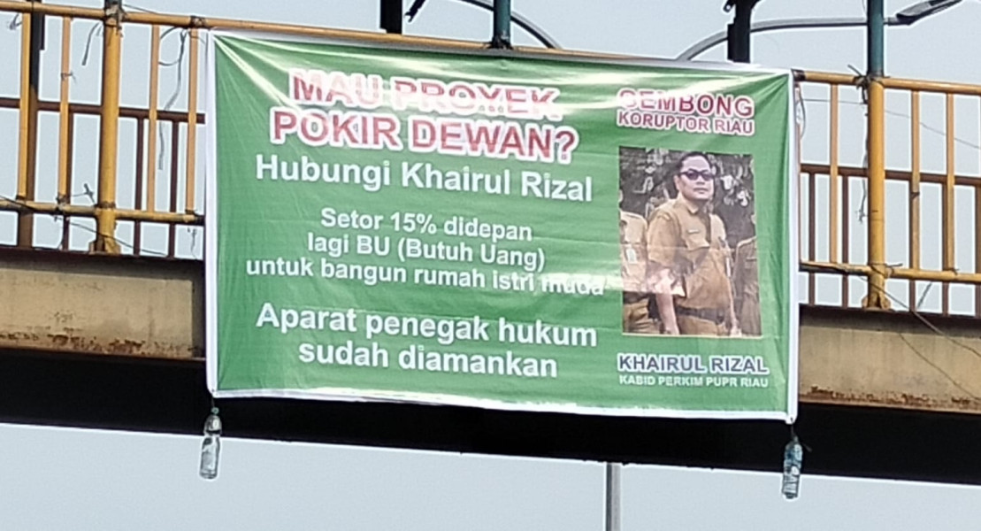 Kabid Perkim PUPRPKPP Riau Dituding Gembong Koruptor Riau