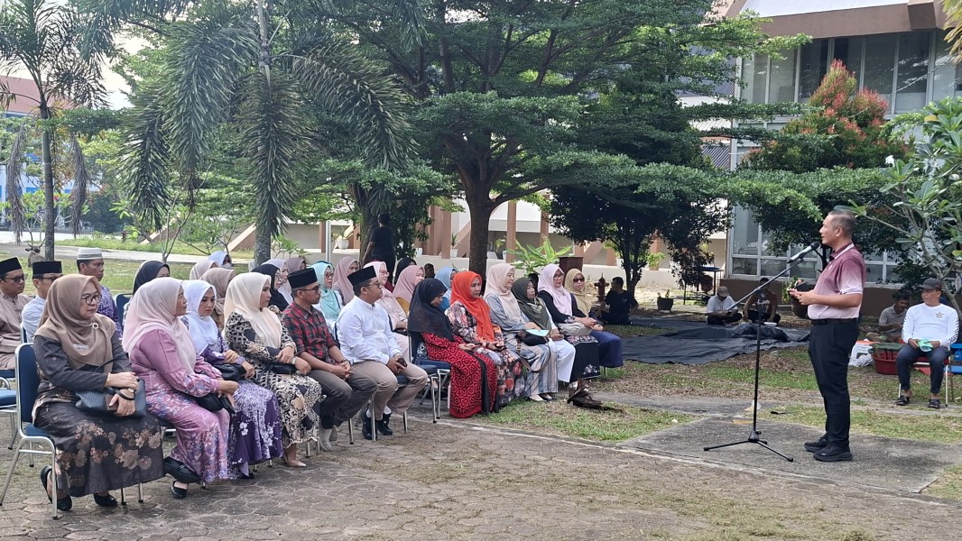 Semangat Berbagi di Hari Tasyrik, Dinas Pendidikan Pekanbaru Sembelih 7 Ekor Sapi Kurban