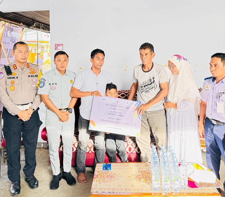 Seluruh Korban Kecelakaan Pesawat SAM Air Di Gorontalo Terima Santunan Jasa Raharja