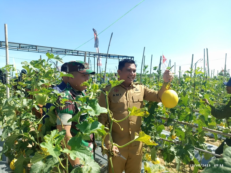 Panen Raya Melon dan Soft Launching UPST Agrowisata, Wujud Ketahanan Pangan dan Inovasi Pengelolaan Sampah di Pekanbaru