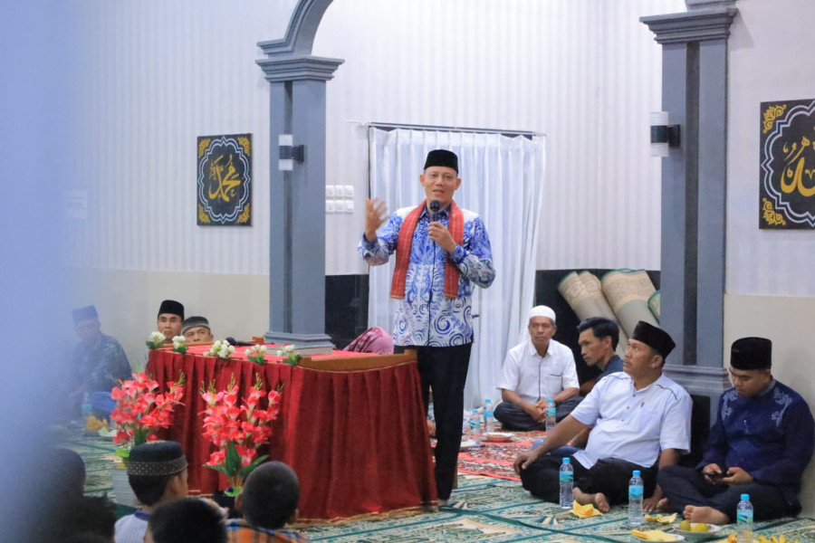 Bupati Sabar AS Minta Masyarakat  Ramaikan Masjid
