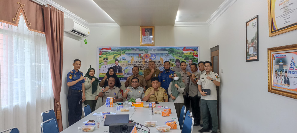 Pemko Pekanbaru Melalui BPBD Membuat Forum Satuan Pendidikan Aman Bencana