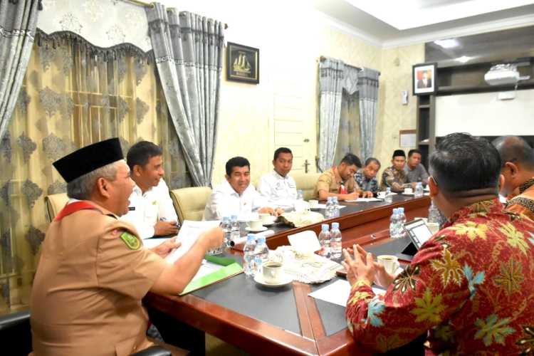 Terima Kunjungan Silaturahmi Tim Ombudsman RI Provinsi Riau di Kampar