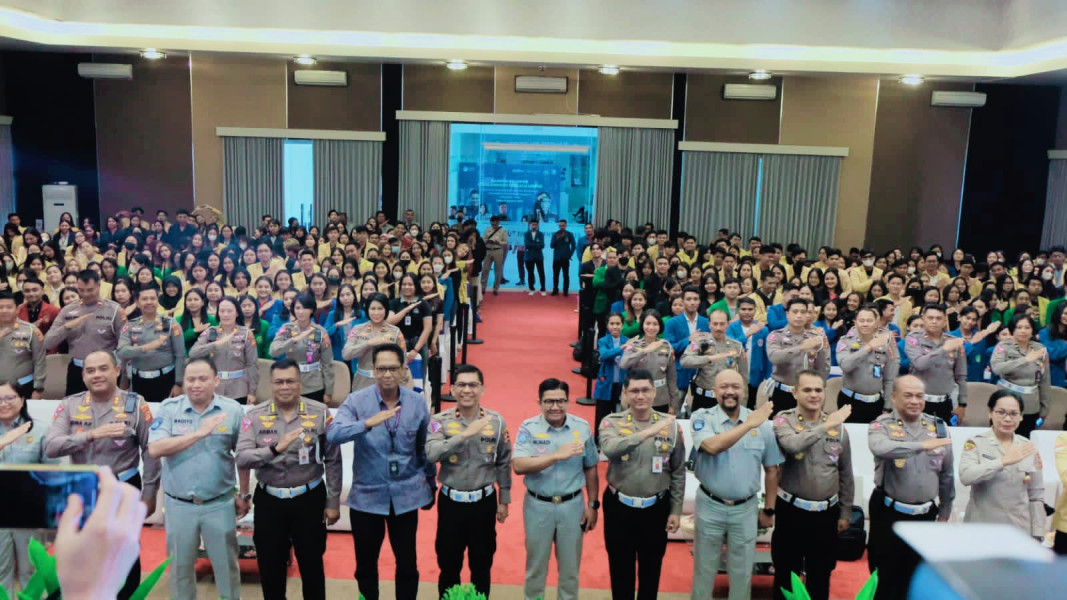 Jasa Raharja dan Korlantas Polri Ajak Mahasiswa Jadi Agen Keselamatan  Berkendara
