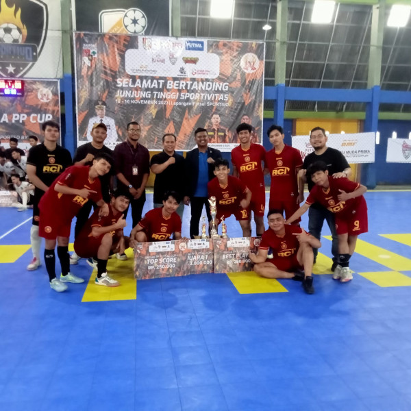 Erosportivo FC Juara Turnamen Futsal Sapma PP Cup I