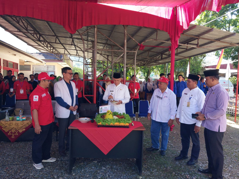 Di HUT ke-79, Sabar AS Klaim Eksistensi PMI Makin Dirasakan Di Pasaman