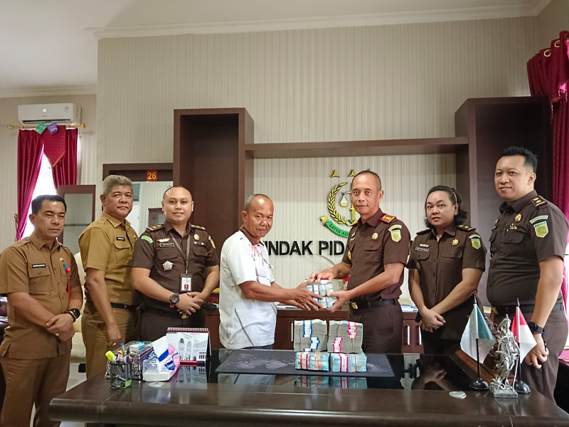 Kejaksaan Negeri Kuansing Tutup Kasus  Penyidikan Koperasi Rindang,Setelah Pengembalian dan Pemulihan Uang Negara