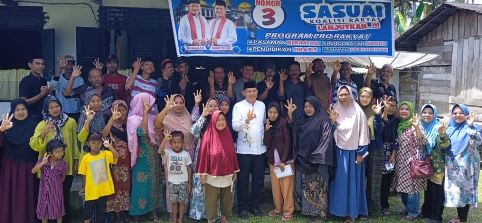 Cabup Sabar AS Ajak Pendukung Berpolitik Santun