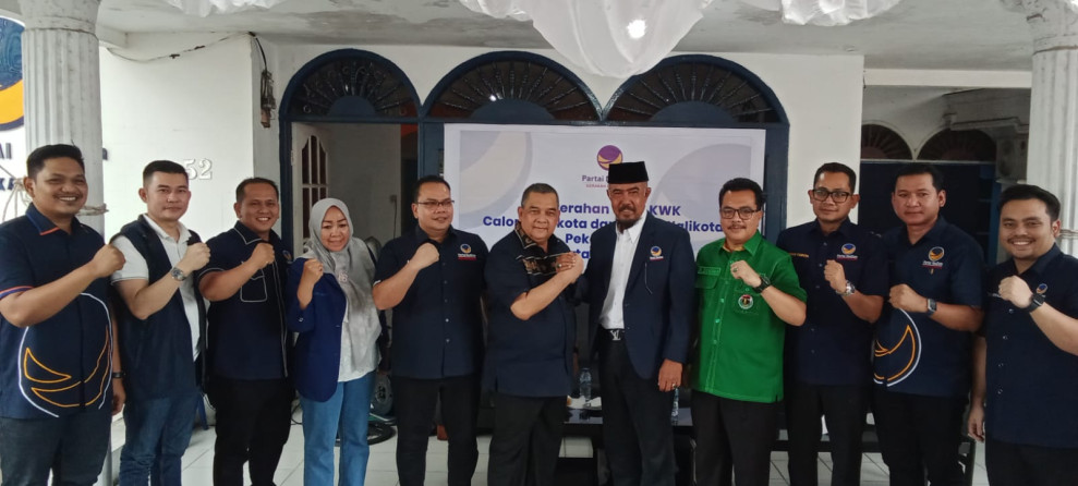 Partai Nasdem dan PPP Resmi Mengusung EdI Natar Nasution_Dastaryani Bibra Pada Pilwako Pekanbaru