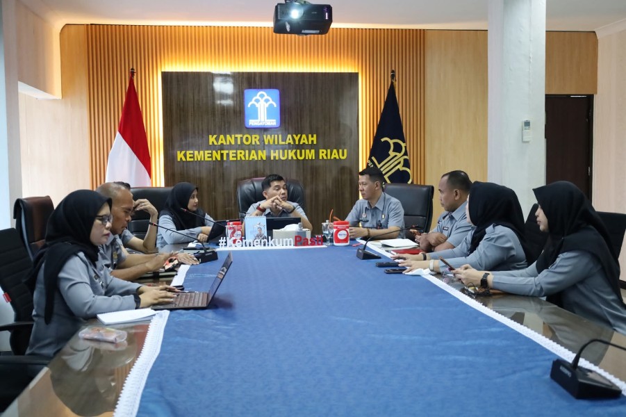 Kemenkum Riau Matangkan Persiapan Sambut Kunjungan Kerja DPD RI