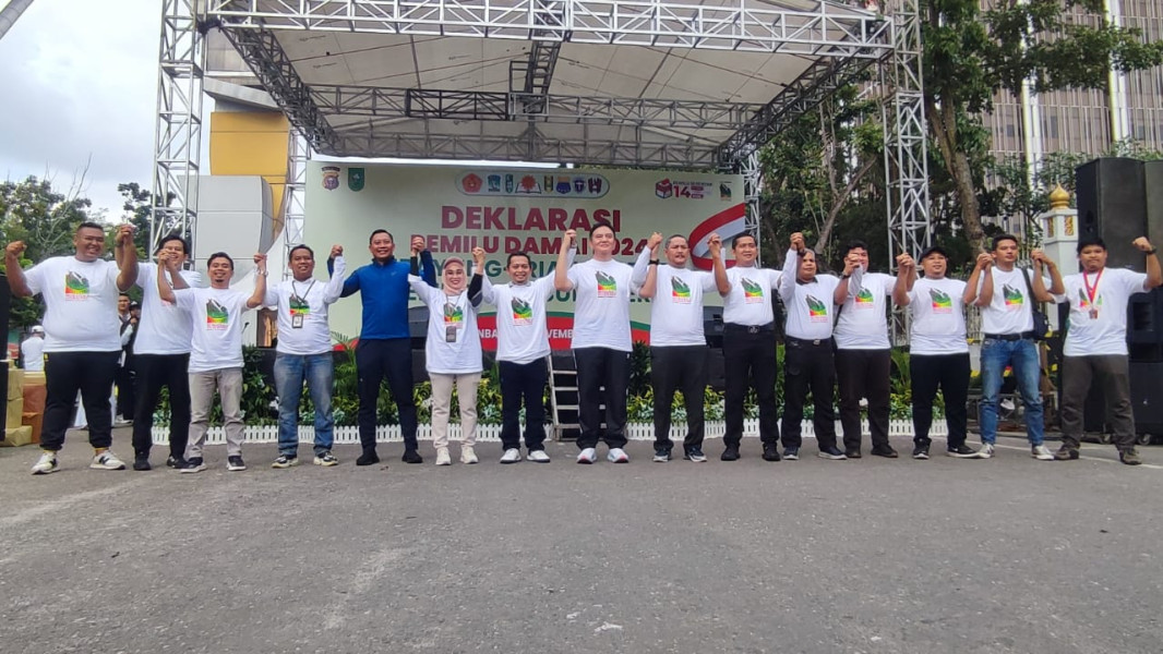 Cipayung Plus Riau dan Pemuda Se_Sumatra Gelar Kegiatan Deklarasi Pemilu Damai 2024